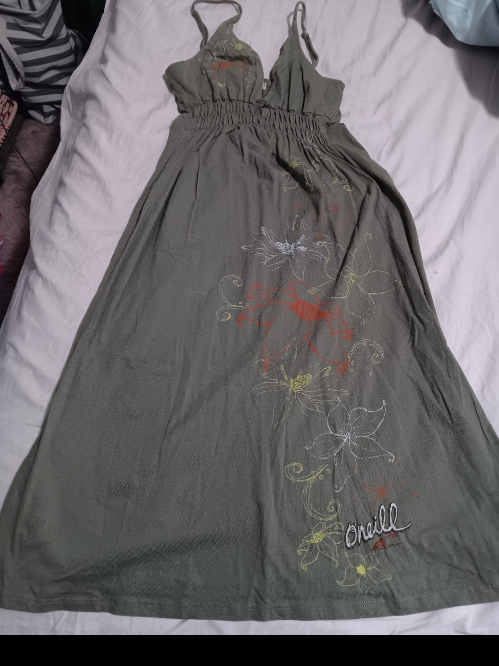 O'Neill Olive Green Casual Dress